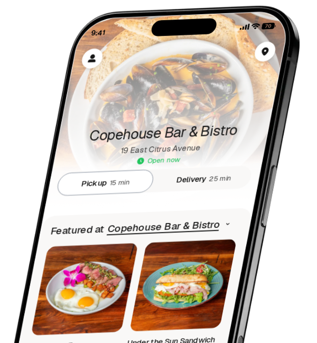 Copehouse Bar & Bistro app preview